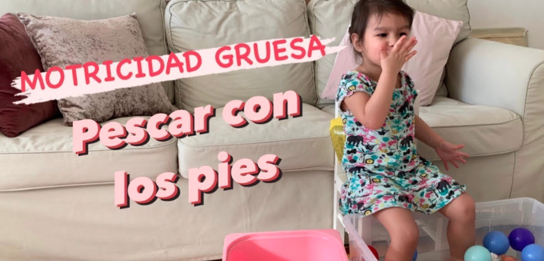 Pescar con los pies