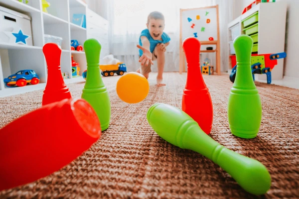 Boliche para juegos en casa