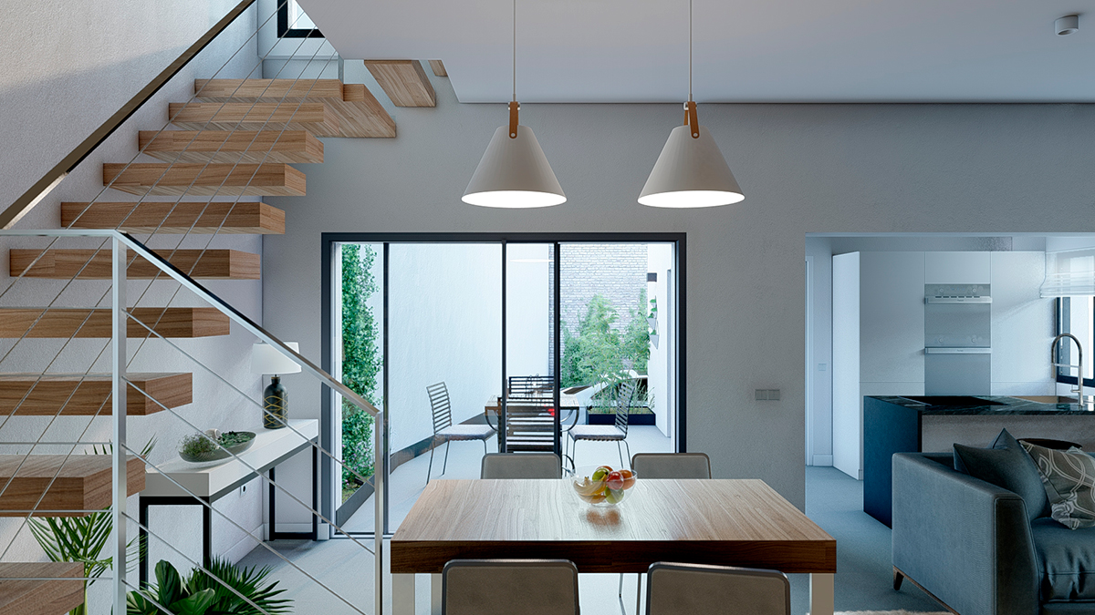 Casas minimalistas en el Hogar