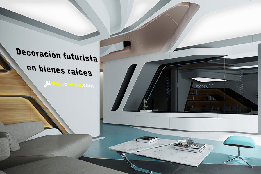 decoración futurista en los bienes raices
