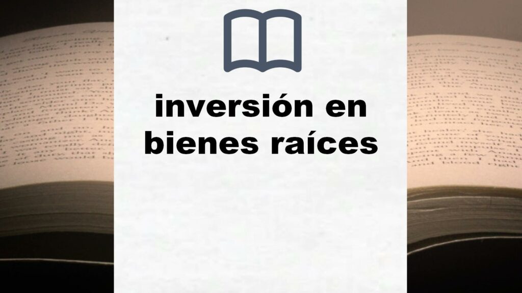 libros sobre inversion inmobiliaria