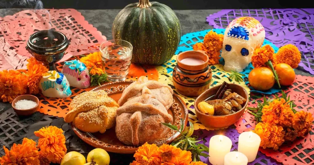 Comidas del día de muertos