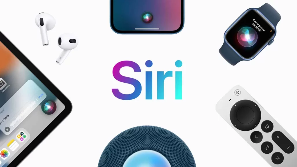 Asistentes de voz Siri