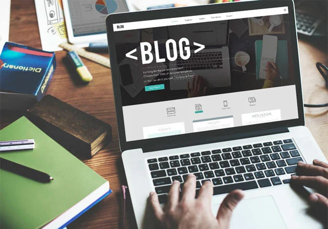 redes sociales y el blog